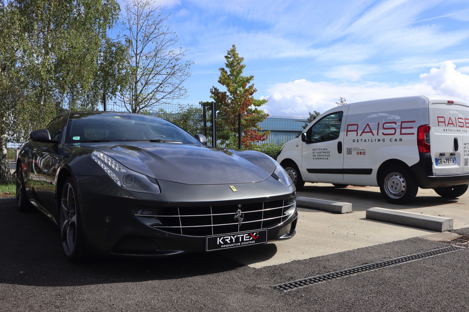 Correction et traitement céramique de voiture à Genève en Suisse