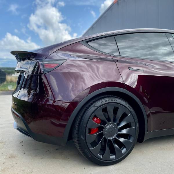 Pose de film de protection sur Tesla à Viry