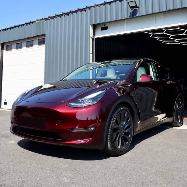 film PPF xpel sur tesla model y Viry proche de genève