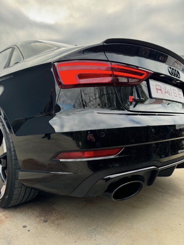 Pourquoi faire un covering sur votre véhicule à Viry, près de Genève ? Exemple avec une Audi RS3 arrière