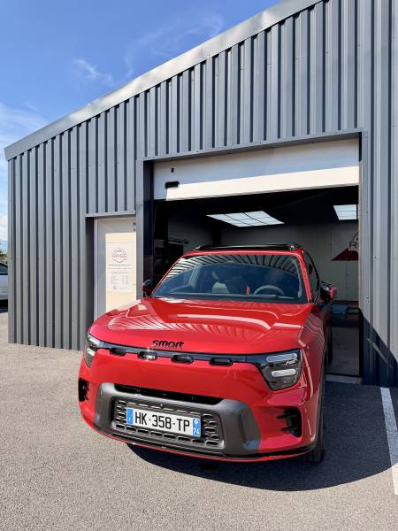 Film PPF XPEL Ultimate Plus sur Smart Brabus neuve : une protection haut de gamme accessible dès 1836€ TTC chez  Raise Detailing Car à Viry, près de Genève