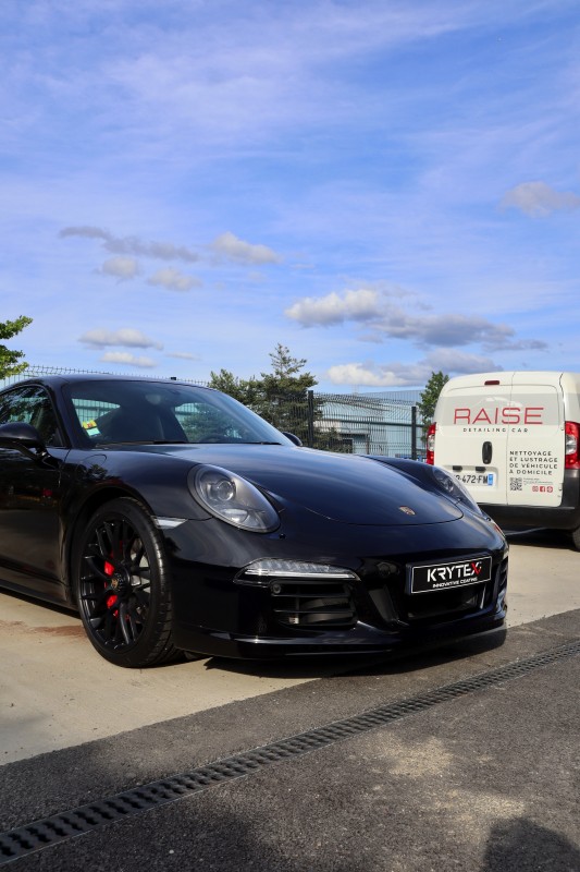 Porsche 911 traitement céramique à Viry