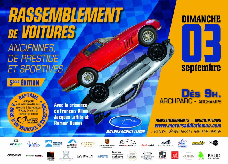 Participation à l'évènement Motors Addict Léman à Archamps